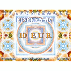 Valgusesaare kinkekaart 10 EUR