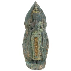 Seisev palvetav Buddha antiikse välimusega, Tai