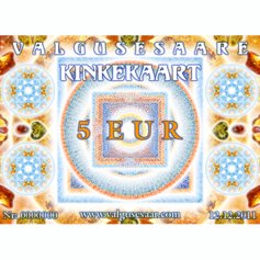 Valgusesaare kinkekaart 5 EUR