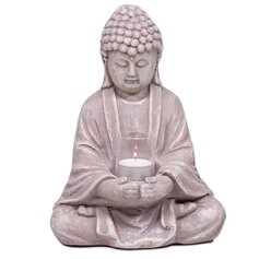 Mediteeriv Buddha küünlaalusega, ca 28 cm