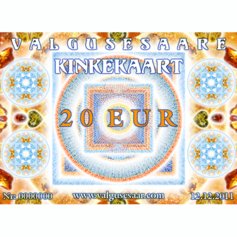 Valgusesaare kinkekaart 20 EUR