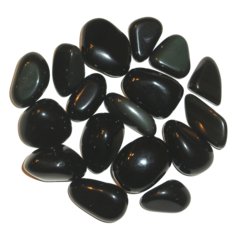 Obsidiaan, must (1 tk)