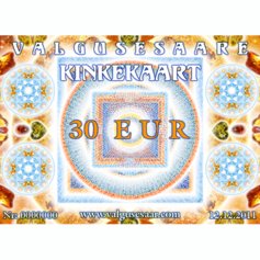 Valgusesaare kinkekaart 30 EUR